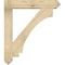 Ekena Millwork Imperial Arts and Crafts Rough Sawn Bracket w/ Offset Brace, Douglas Fir, 8"W x 42"D x 48"H BKT0806X42X48IMP03RDF - alternate 2